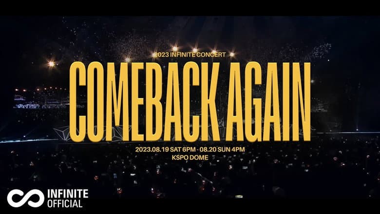 Kadr z INFINITE CONCERT 'COMEBACK AGAIN'