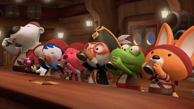 Kadr z Pororo: Treasure Island Adventure