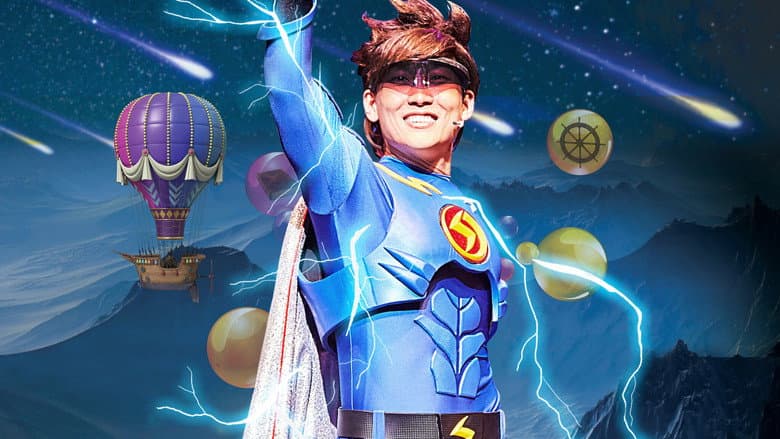 Kadr z Lightning Man and The Mystery Island