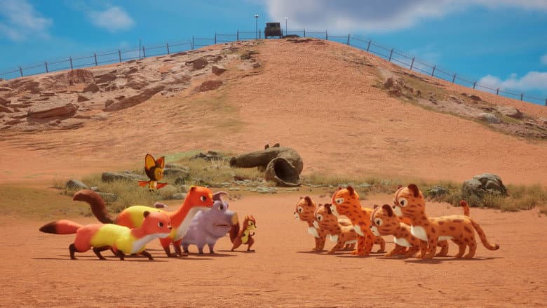 Kadr z DMZ Animal Rangers