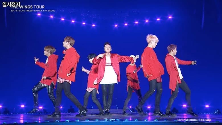 Kadr z BTS Live Trilogy Episode III: The Wings Tour in Seoul