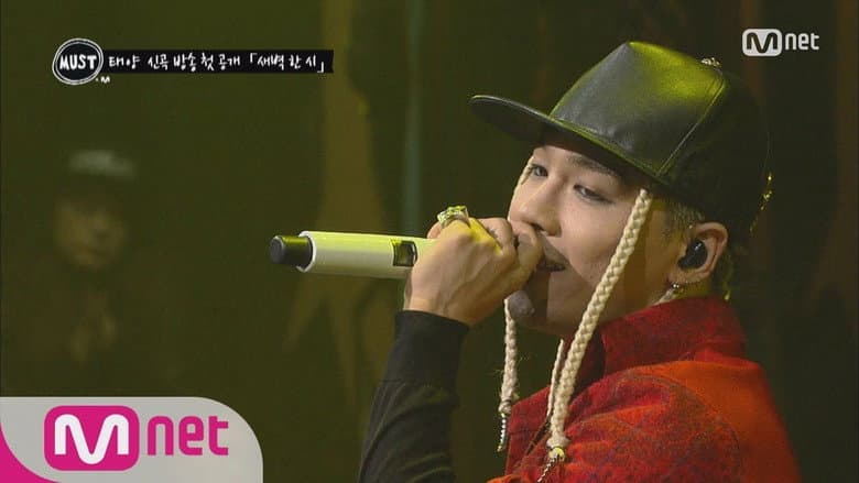 Kadr z Taeyang: Live on Mnet Must