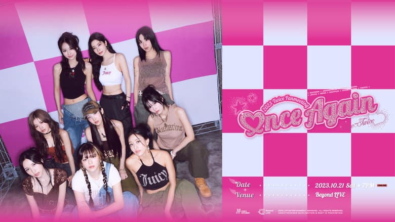 Kadr z Beyond Live - 2023 TWICE FANMEETING 〈ONCE AGAIN〉