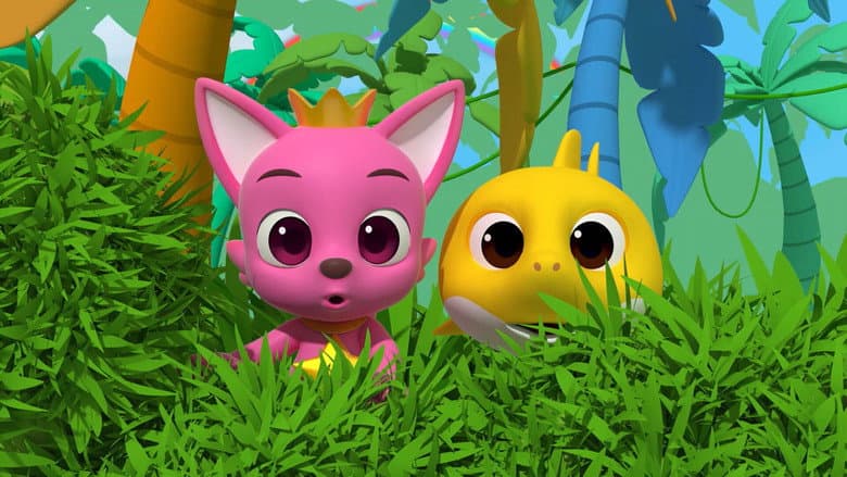 Kadr z Pinkfong & Baby Shark's Space Adventure