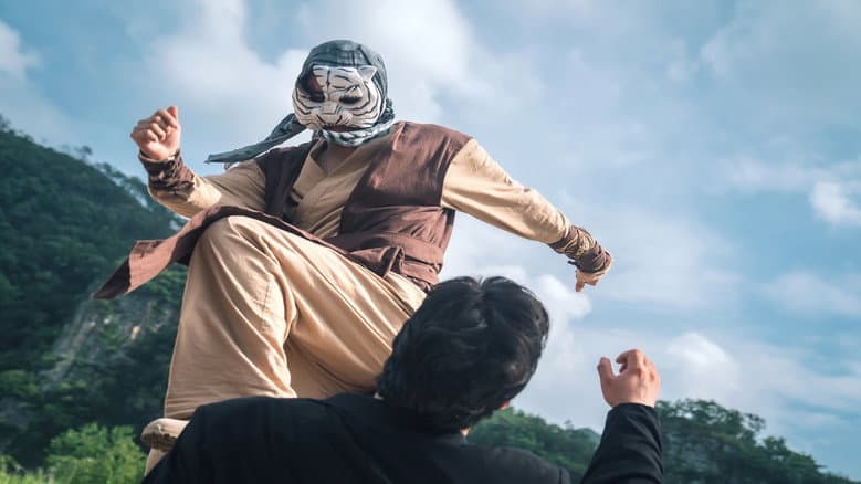 Kadr z Tiger Mask