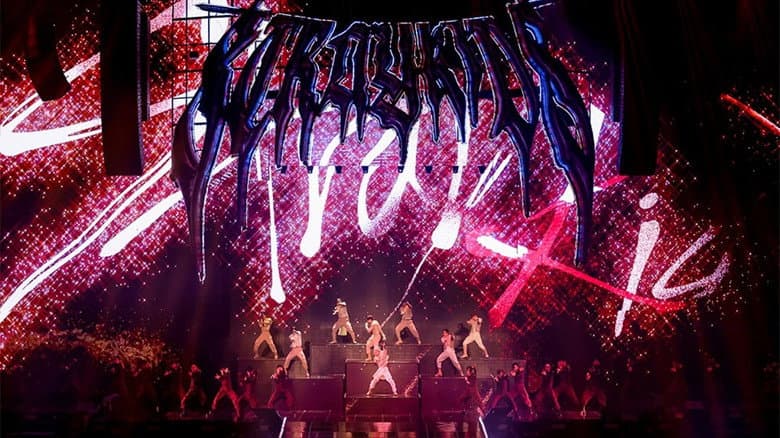 Kadr z Beyond Live — Stray Kids World Tour dominATE in SEOUL