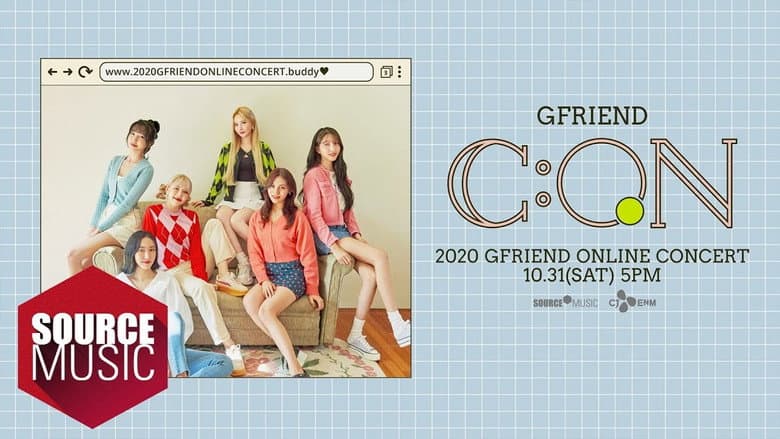 Kadr z 2020 GFriend Online Concert GFriend C:ON