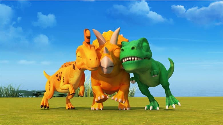 Kadr z Dino Mecard the Movie: The Tinysaur Island