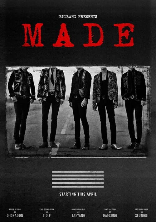 Plakat: Big Bang Made Tour 2015: First Show