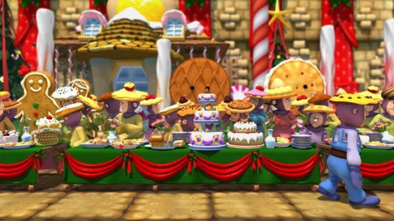 Kadr z Pororo to the Cookie Castle