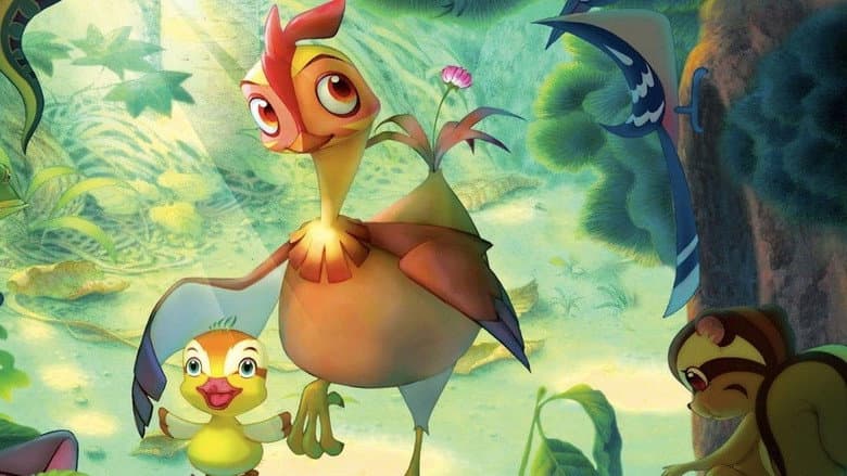 Kadr z Leafie, a Hen Into the Wild