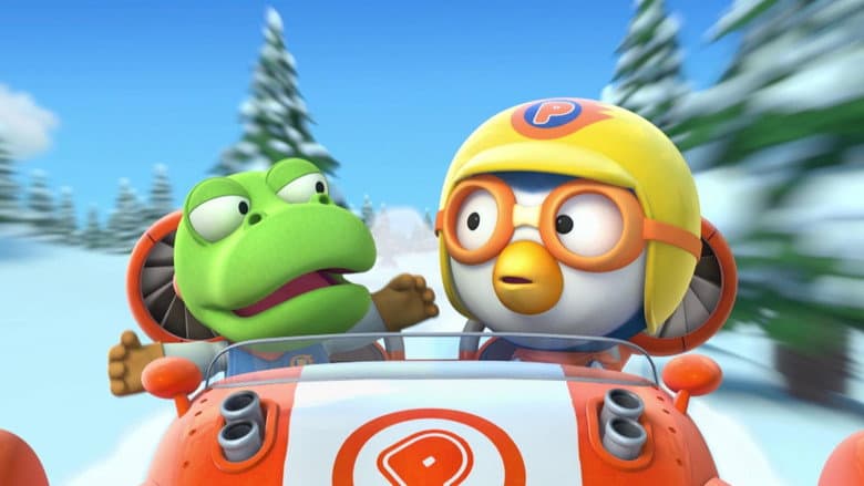 Kadr z Pororo: The Snow Fairy Village Adventure