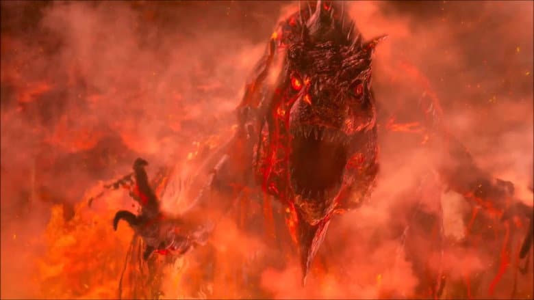 Kadr z Dino King: Journey to Fire Mountain