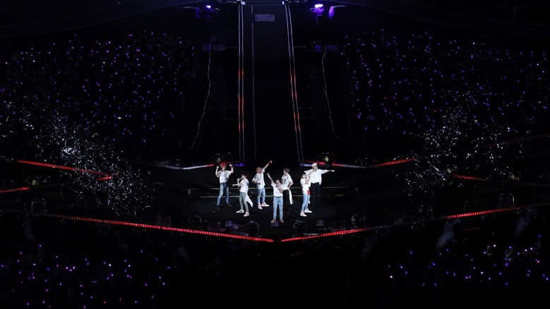 Kadr z BTS World Tour: Love Yourself in Seoul