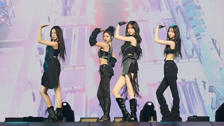 Kadr z aespa LIVE TOUR 2023 'SYNK: HYPER LINE'