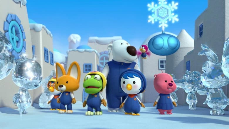 Kadr z Pororo: The Snow Fairy Village Adventure
